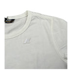 K-Way Shirt Girocollo tinta unita con Logo Bianco per Bambino K8138CW BIANCO K-WAY 