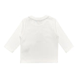 K-Way Shirt Girocollo tinta unita con Logo Panna per Neonato K8138CWNXX PANNA K-WAY 