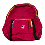 K-Way Zaino tinta unita con Stampa Fuxia per Bambina K81421W FUXIA K-WAY 