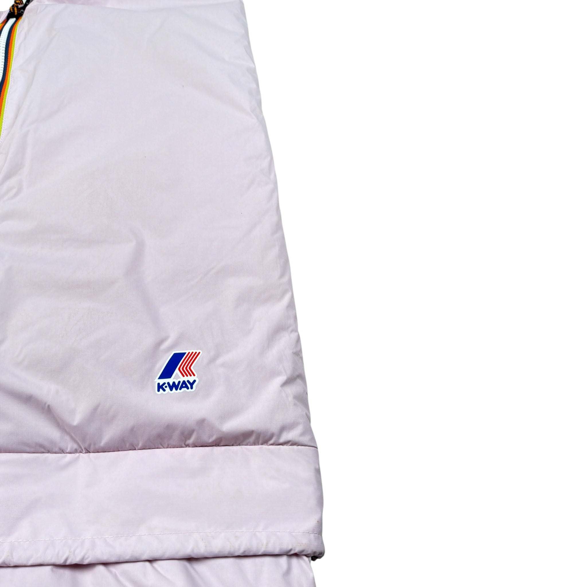 K-Way Sacca Tintau Nita con Pelliccia Interna Rosa per Neonata K81463W ROSA K-WAY 