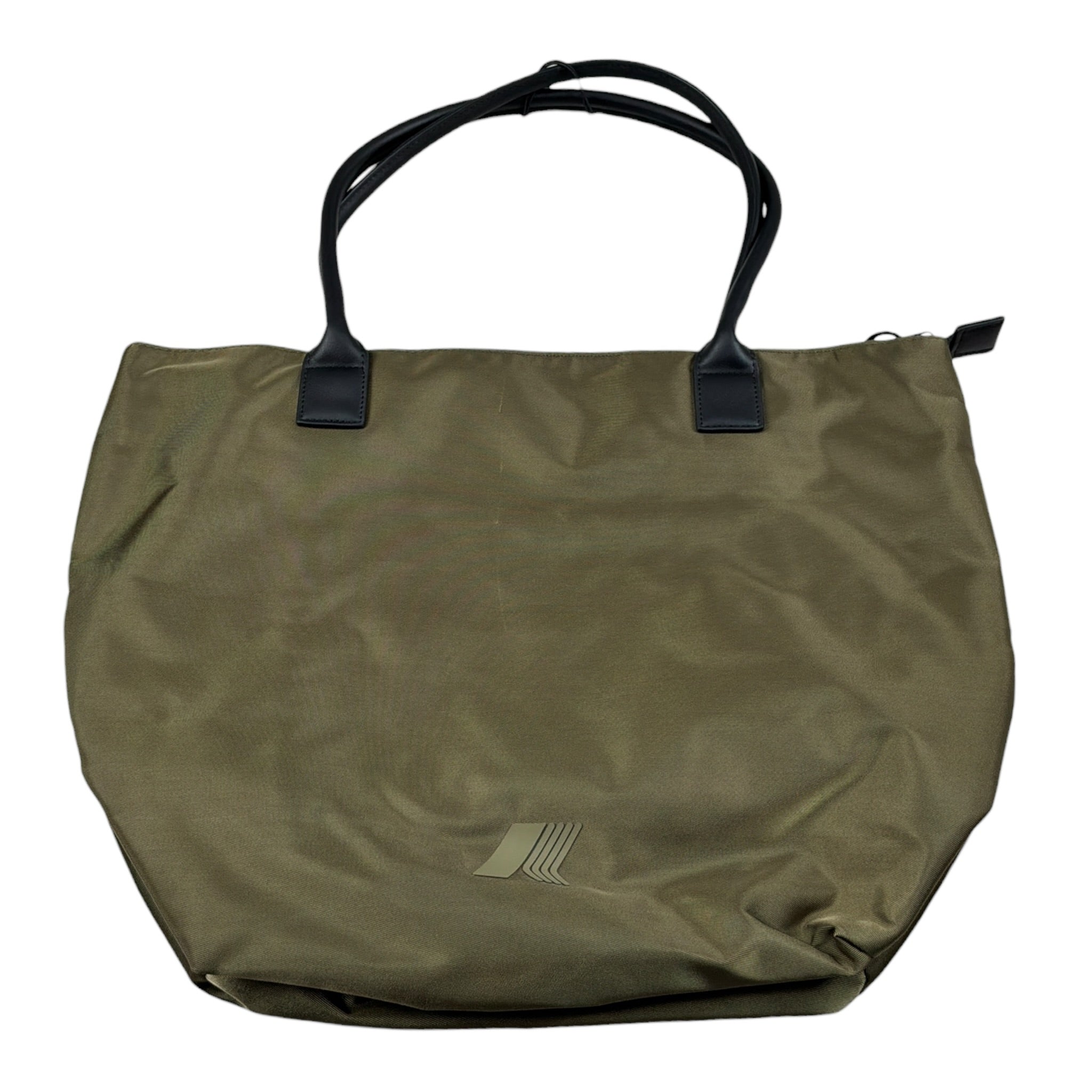 K-Way Borsa tinta unita con Logo Verde per Bambina K8161KW VERDE K-WAY 