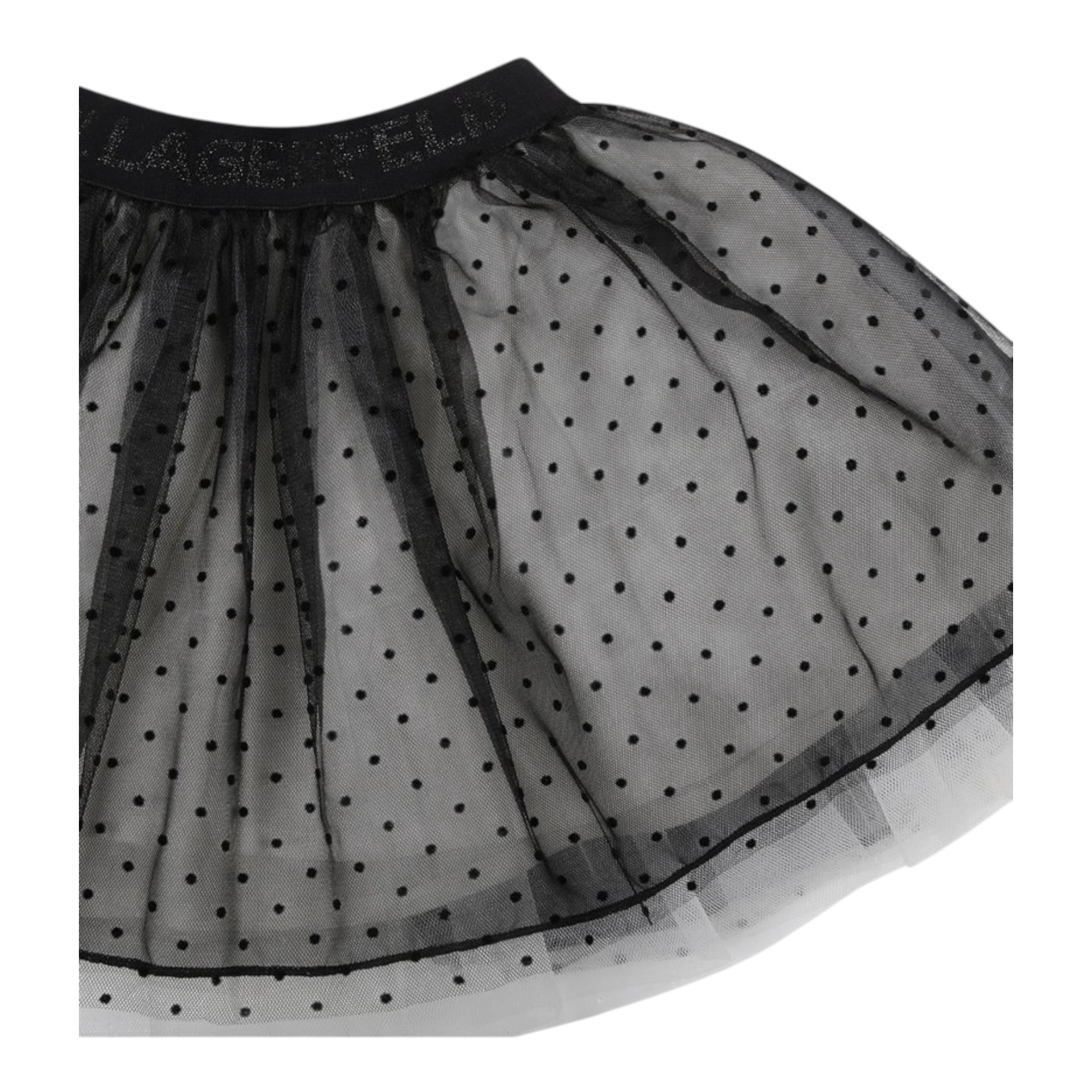 Karl Lagerfeld Completo 2 Pezzi Felpa-Gonna Panna/Nero per Neonata Z30283 PANNA/NERO KARL LAGERFELD 