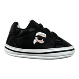 Karl Lagerfeld Sneakers tinta unita con Lacci Nero per Neonato Z30994 NERO KARL LAGERFELD 