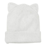 Karl Lagerfeld Cappello tinta unita con Orecchie Grigio per Neonata Z31003 GRIGIO KARL LAGERFELD 