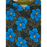 Kenzo Felpa tinta unita con Fantasia Fiori E Cappuccio Verde per Bambino K61433J VERDE KENZO 