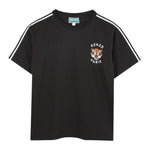 Kenzo T-Shirt tinta unita con Profili In Contrasto Nero per Neonato K61486 NERO KENZO 