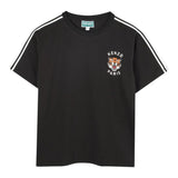 Kenzo T-Shirt tinta unita con Profili In Contrasto Nero per Neonato K61486 NERO KENZO 