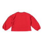 Kenzo Felpa Chiusa Girocollo con Stampa Paillettata Fuxia per Neonata K61525N FUXIA KENZO 