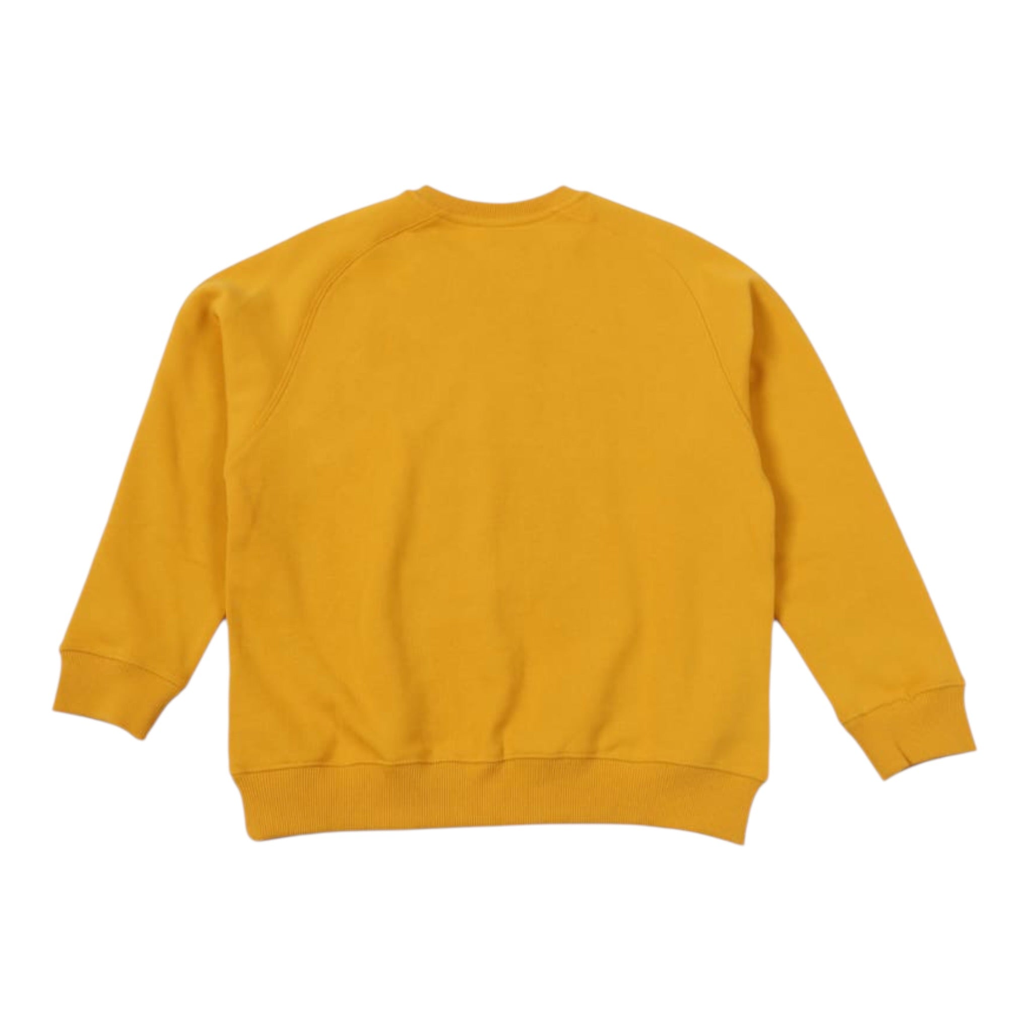 Kenzo Felpa Girocollo tinta unita con Stampa Giallo per Neonato K61547 GIALLO KENZO 