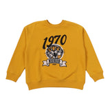 Kenzo Felpa Girocollo tinta unita con Stampa Giallo per Neonato K61547 GIALLO KENZO 