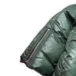 Khrisjoy Giubbino tinta unita con Cappuccio Verde per Bambina KX2P07N0198 VERDE KHRISJOY 