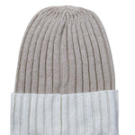 Kocca Cappello Bicolore Bianco/Beige per Bambina A25JCP7875ABUN000 BIANCO/BEIGE Kocca 