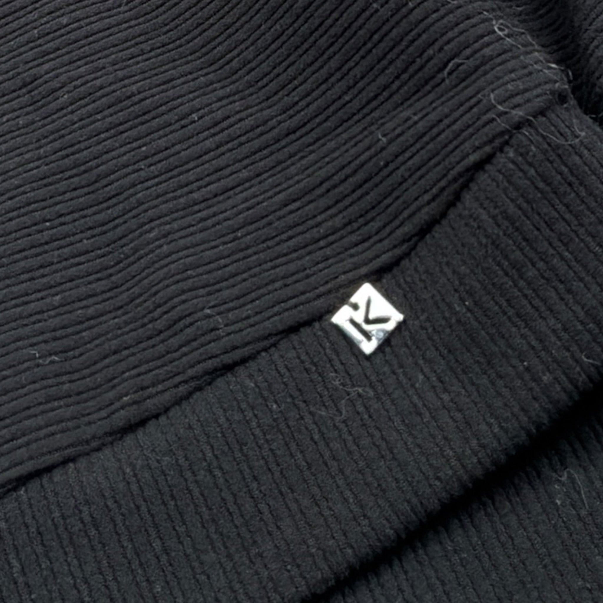Kocca Maglia Girocollo tinta unita Nero per Bambina A25JFE7618ABUN3471 NERO Kocca 