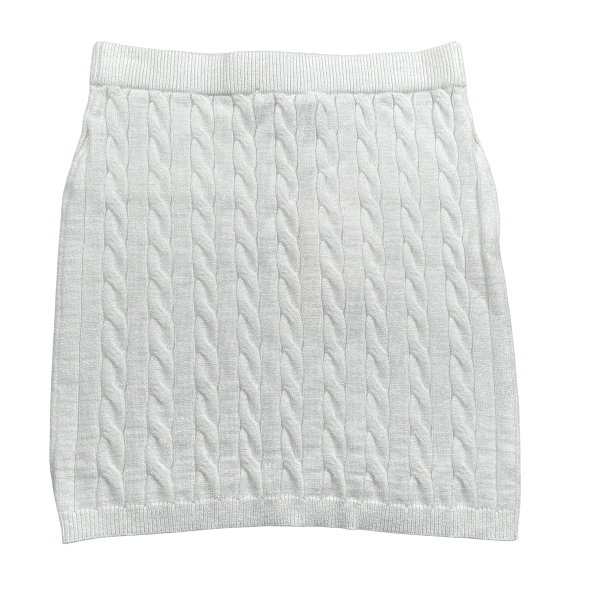 Kocca Gonna tinta unita In Maglia Bianco per Bambina A25JGO7638ABUN0000 BIANCO Kocca 