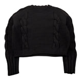 Kocca Maglia Girocollo tinta unita Nero per Bambina AURAS NERO Kocca 