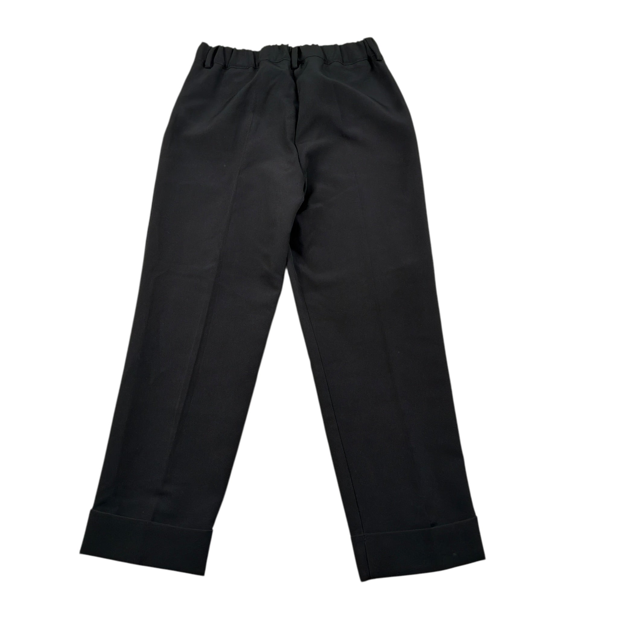 Kocca Pantalone tinta unita con Elastico In Vita Nero per Bambina DEODATA NERO Kocca 