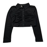 Kocca Camicia Manica Lunga Tinta Jnita Nero per Bambina FLOR NERO Kocca 