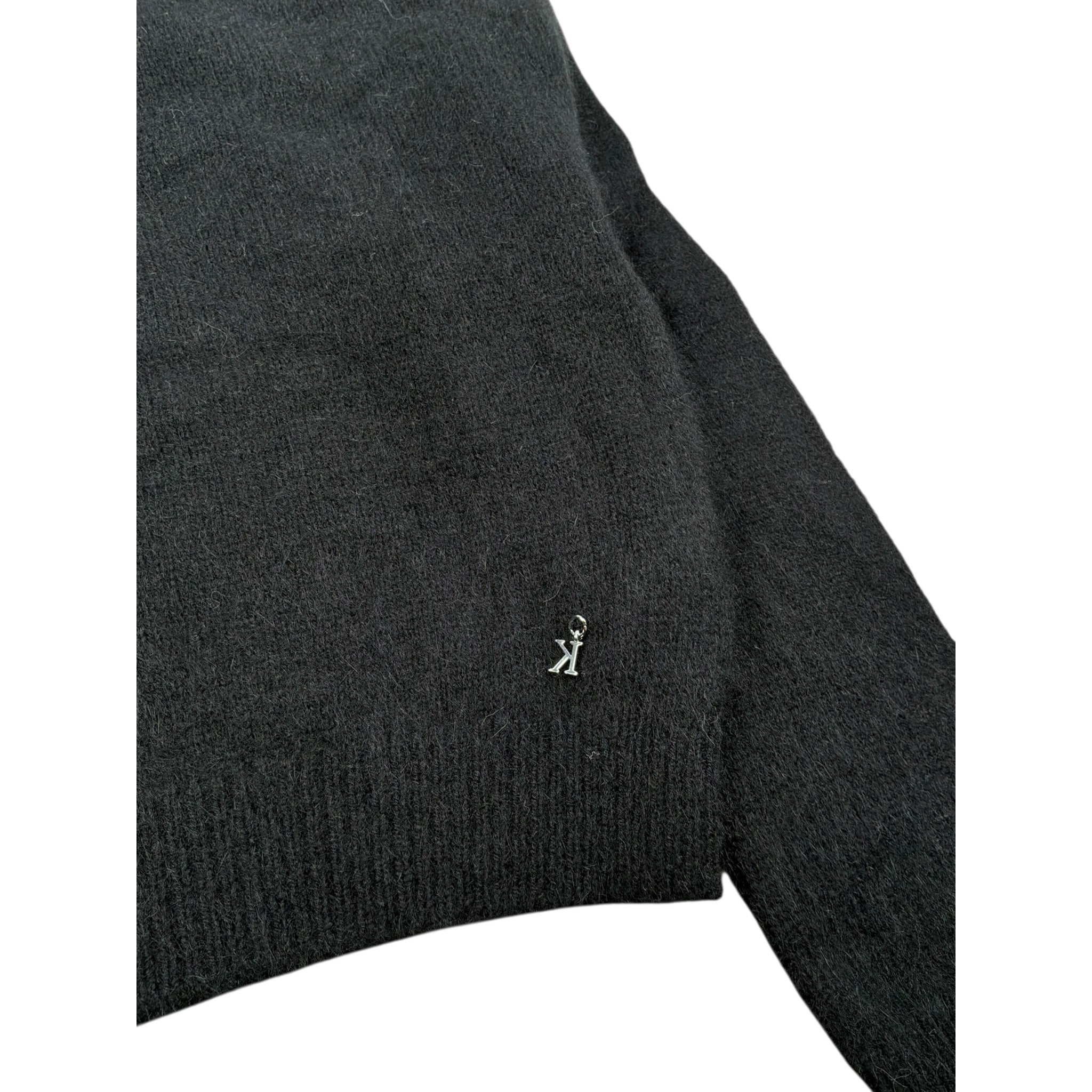 Kocca Maglia Girocollo tinta unita Nero per Bambina NUMERIC NERO Kocca 