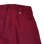 Kocca Pantalone tinta unita Modello Palazzo Bordeaux per Bambina SILENE BORDEAUX Kocca 