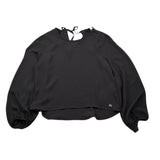 Kocca Camicia Manica Lunga tinta unita Nero per Bambina TINURA NERO Kocca 