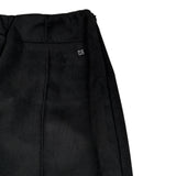 Kocca Pantalone tinta unita Modello Zampa Nero per Bambina VANIR NERO Kocca 