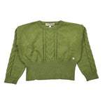 Kocca Maglia Girocollo tinta unita Verde per Bambina VIELLA VERDE Kocca 