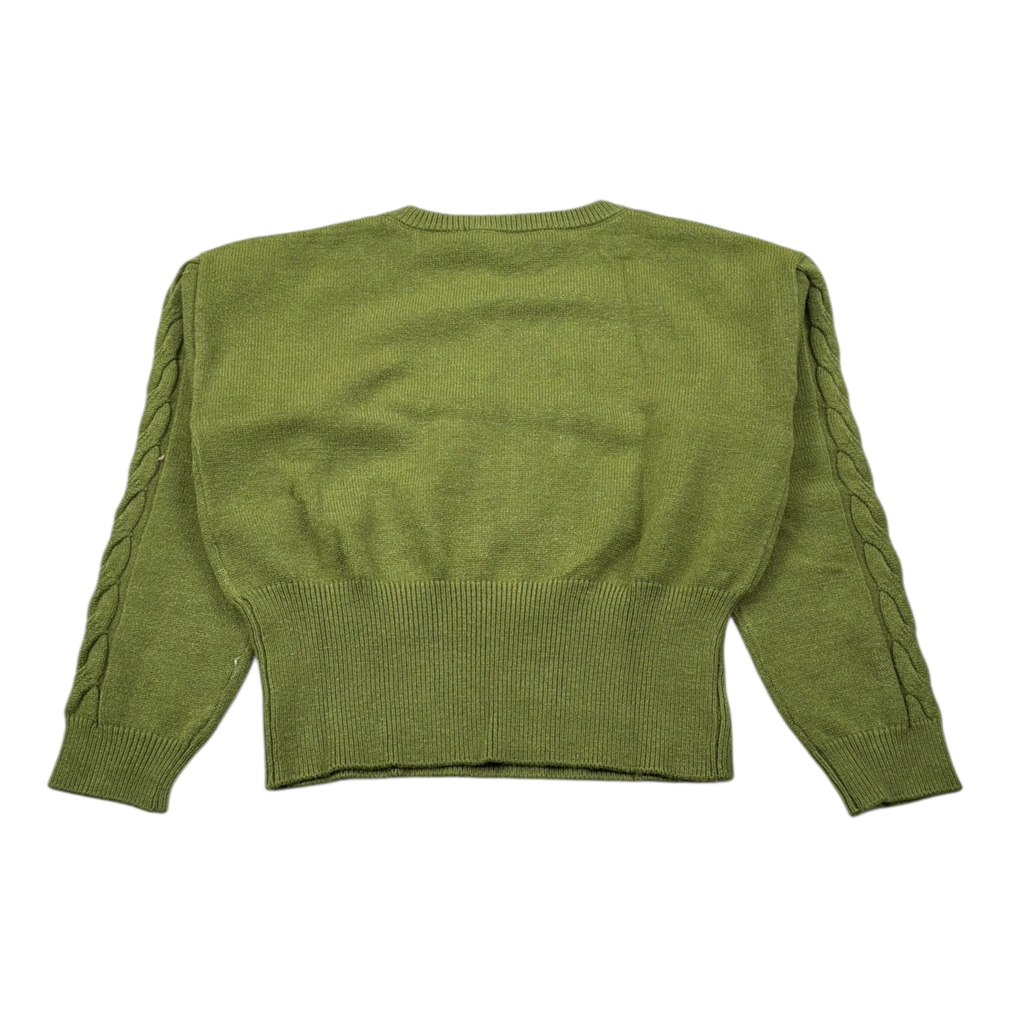 Kocca Maglia Girocollo tinta unita Verde per Bambina VIELLA VERDE Kocca 
