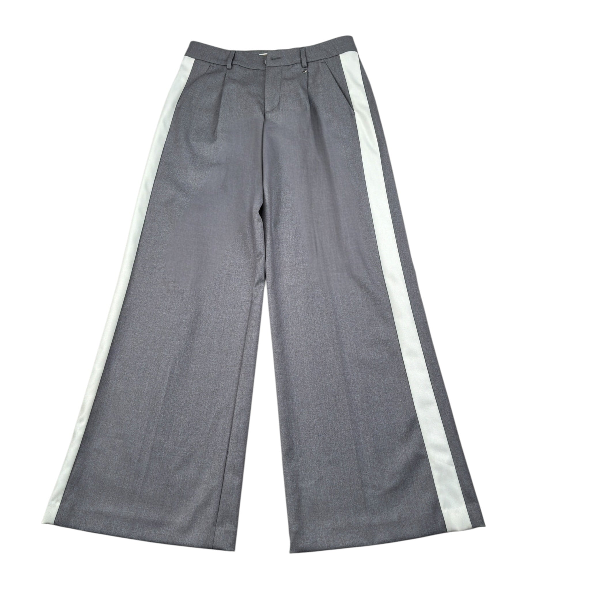 Kocca Pantalone tinta unita Modello Palazzo Grigio per Bambina YANGI GRIGIO Kocca 