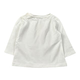 L'Orsobruno Shirt tinta unita con Stampa Bianco per Neonato ORSETTIN BIANCO L'ORSOBRUNO 