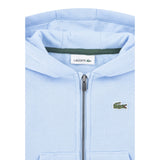 Lacoste Completo 3 Pezzi Felpa-Pantalone-Body Bicolore Azzurro per Neonato 647192O AZZURRO LACOSTE 