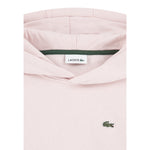 Lacoste Felpa con Cappuccio tinta unita Rosa per Neonata 847028X ROSA LACOSTE 