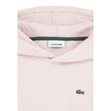Lacoste Felpa con Cappuccio tinta unita Rosa per Neonata 847028X ROSA LACOSTE 
