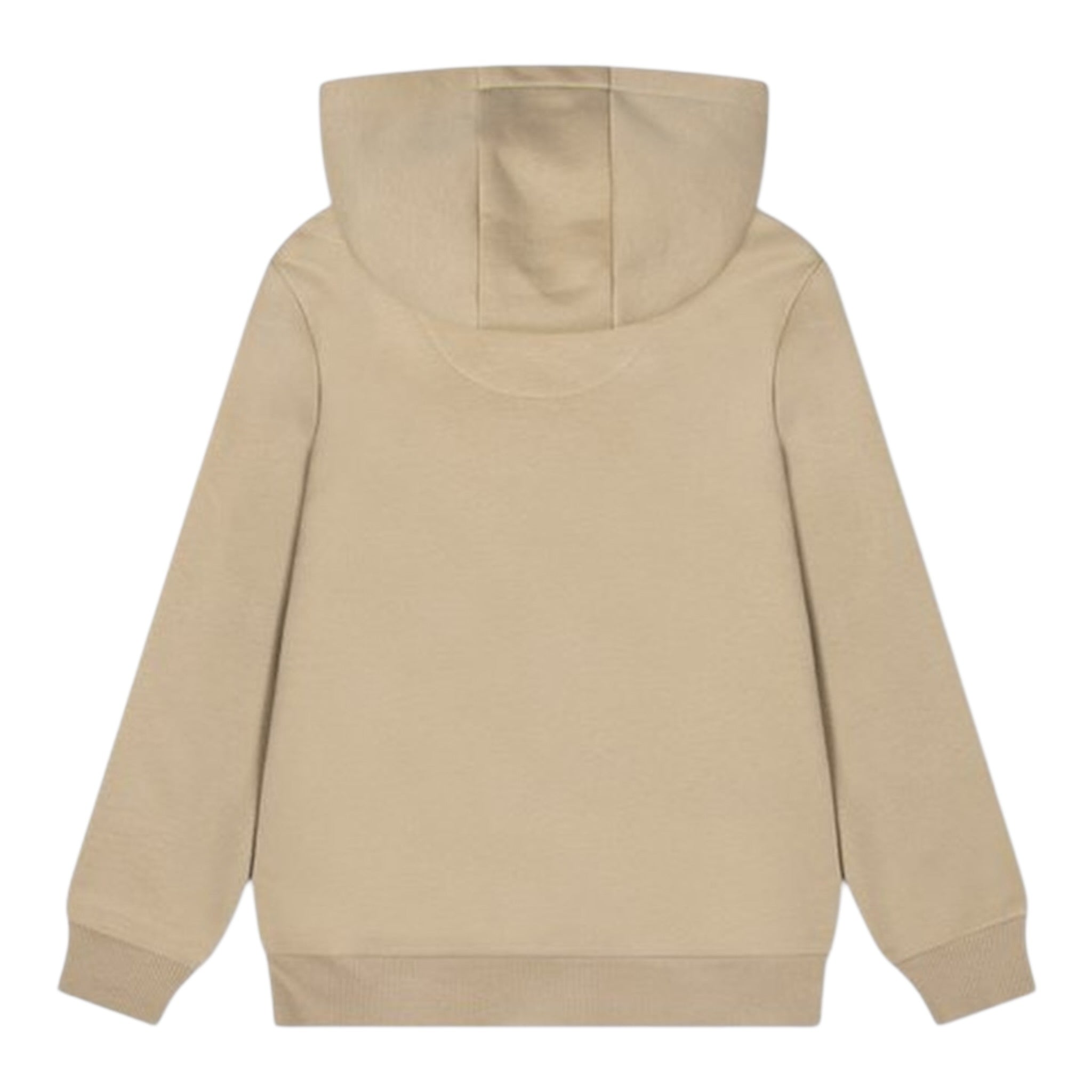 Lacoste Felpa tinta unita con Stampa E Cappuccio Beige per Bambino 947028 BEIGE LACOSTE 
