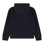 Lacoste Felpa tinta unita con Stampa E Cappuccio Nero per Bambino 947028 NERO LACOSTE 