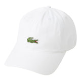 Lacoste Berretto tinta unita con Logo Bianco per Bambino 9A6227 BIANCO LACOSTE 