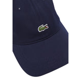 Lacoste Berretto tinta unita con Logo Blu per Bambino 9A6227 BLU LACOSTE 