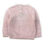 La Maglieria De L'Orsobruno Maglia tinta unita con Stampa Rosa per Neonata BEAR1 ROSA LA MAGLIERIA DE L'ORSOBRUNO 