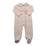 La Perla Tutina Manica Lunga Tinta Nita Rosa per Neonata 52663 ROSA LA PERLA 