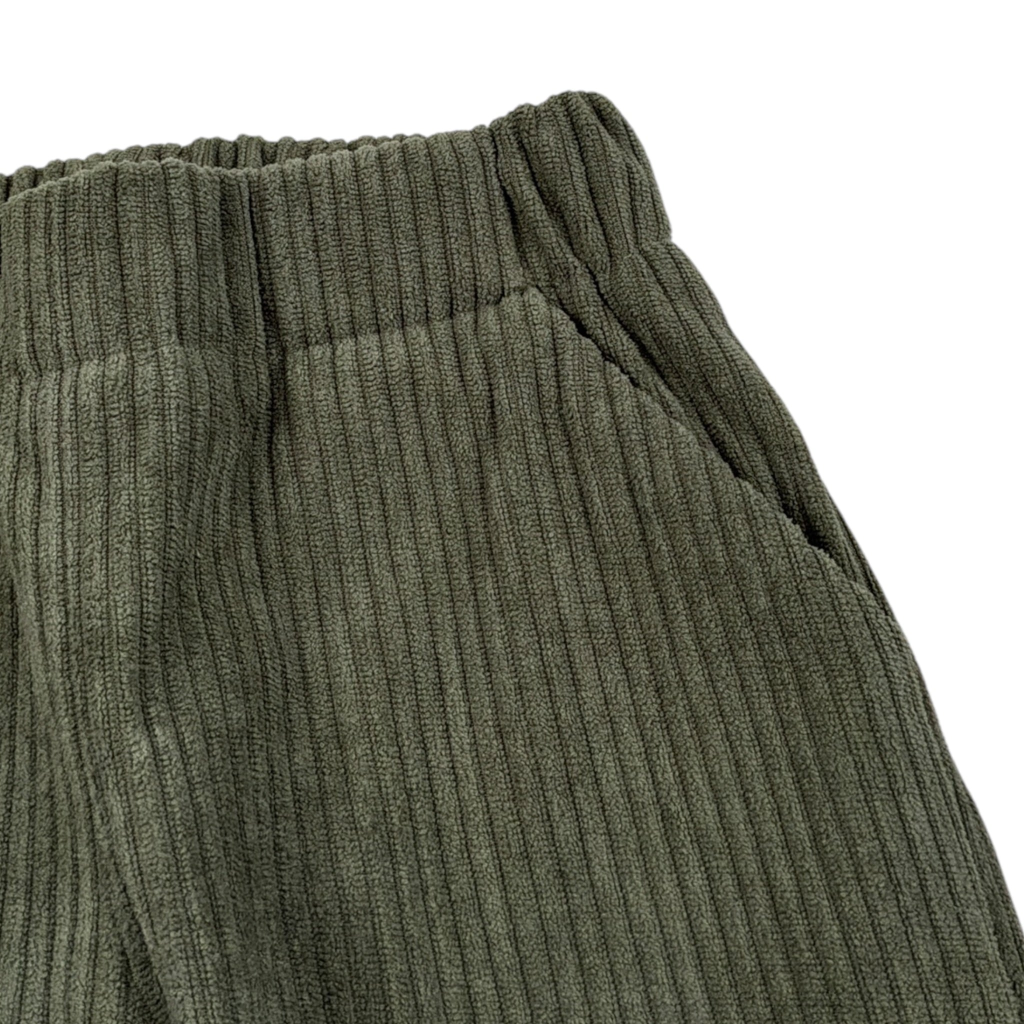 La Stupenderia Pantalone tinta unita con Elastico In Vita Verde per Bambino 1TCPN23 VERDE LA STUPENDERIA 