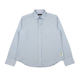 La Stupenderia Camicia Manica Lunga Fantasia A Righe Azzurro per Bambino 5Q50500 AZZURRO LA STUPENDERIA 