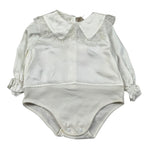 La Stupenderia Camicia Body Manica Lunga tinta unita Panna per Neonata CBBD52 PANNA LA STUPENDERIA 