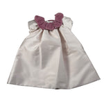 La Stupenderia Abito Mezza Manica tinta unita con Colletto Rosa per Bambina CCAB28 ROSA LA STUPENDERIA 