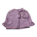 La Stupenderia Cardigan tinta unita Rosa per Neonata TCG02 ROSA LA STUPENDERIA 
