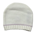 La Stupenderia Cappello tinta unita con Ricami Panna per Neonata WBCP52 PANNA LA STUPENDERIA 