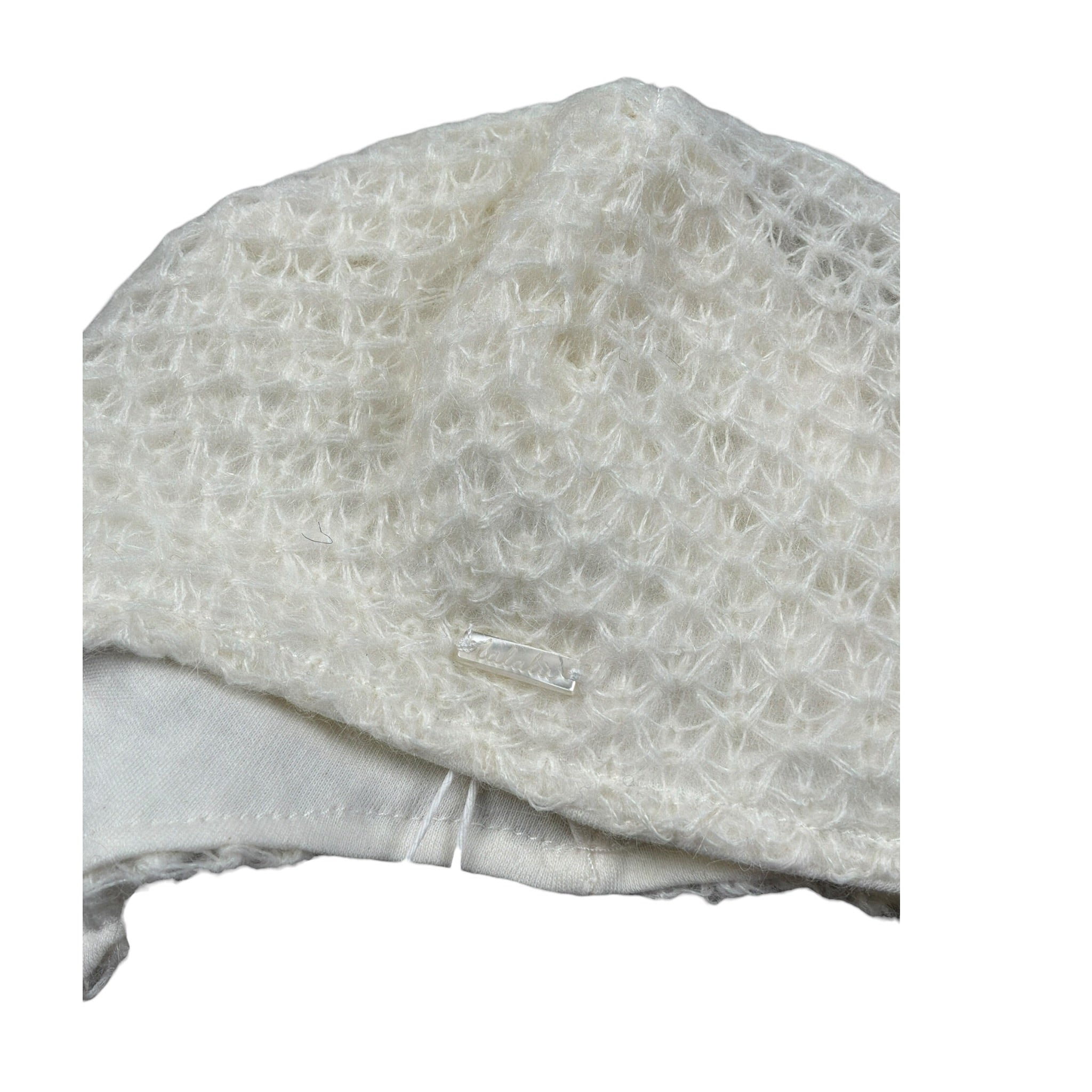 Lalalu' Cappello tinta unita Panna per Neonata CAL06L PANNA LALALU' 
