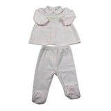 Lalalu' Completo 2 Pezzi Maglia-Ghettina tinta unita Rosa per Neonata CPL8Q ROSA LALALU' 