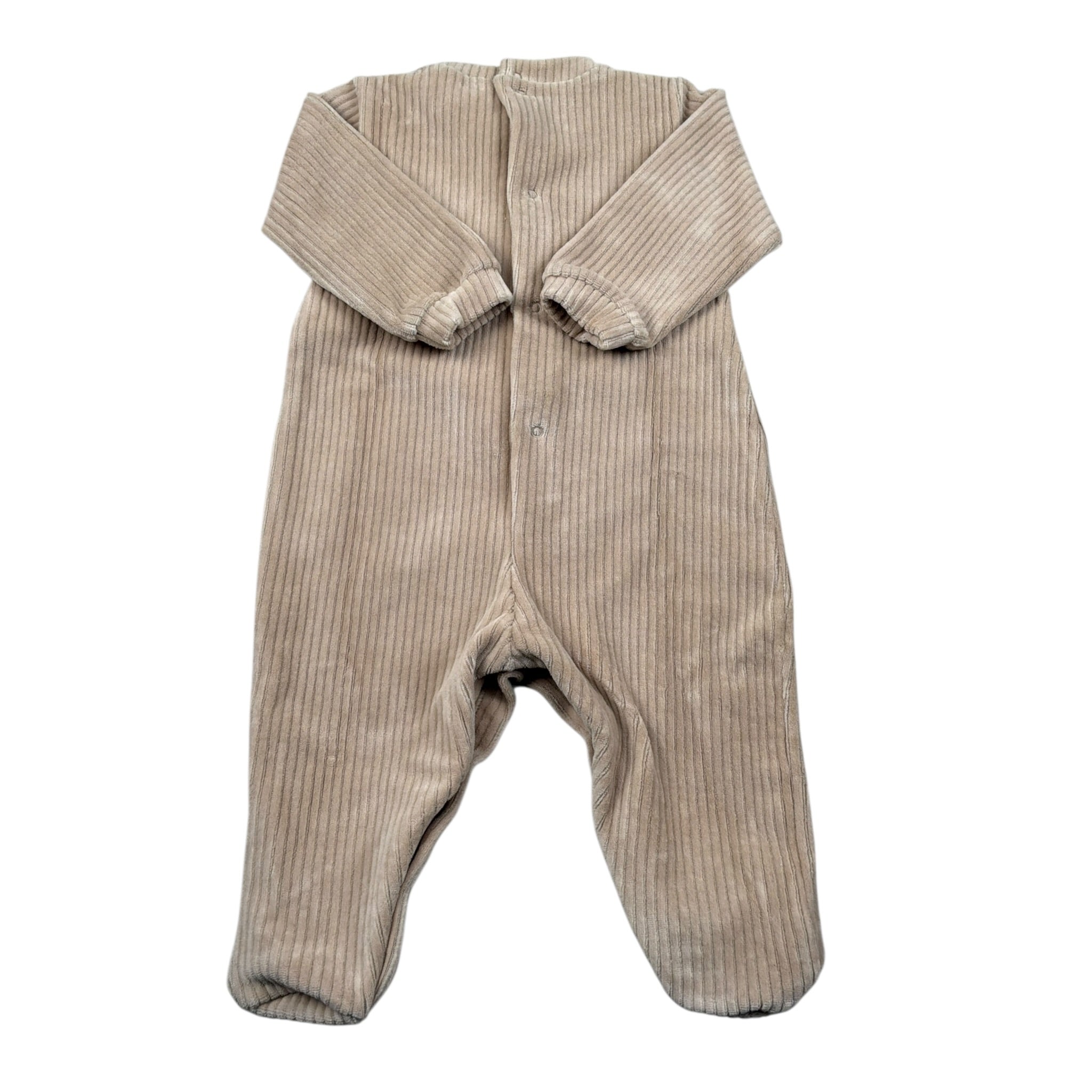Lalalu' Tutina Manica Lunga tinta unita Beige per Neonato TCL510O BEIGE LALALU' 