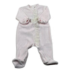 Lalalu' Tutina Manica Lunga Tinta Jnita In Ciniglia Rosa per Neonata TCL8QQ ROSA LALALU' 