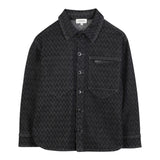 Lanvin Camicia Manica Lunga Tinta Nero per Bambino N30290 NERO LANVIN 