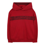 Lanvin Felpa tinta unita con Cappuccio Rosso per Bambino N30293 ROSSO LANVIN 